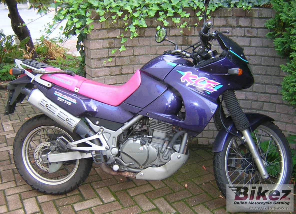 Big Jenne Wauters kle 500 picture and wallpaper from Bikez.com